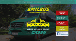 Desktop Screenshot of emilbus.com.pl